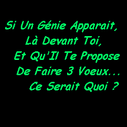 3 VOEUX
